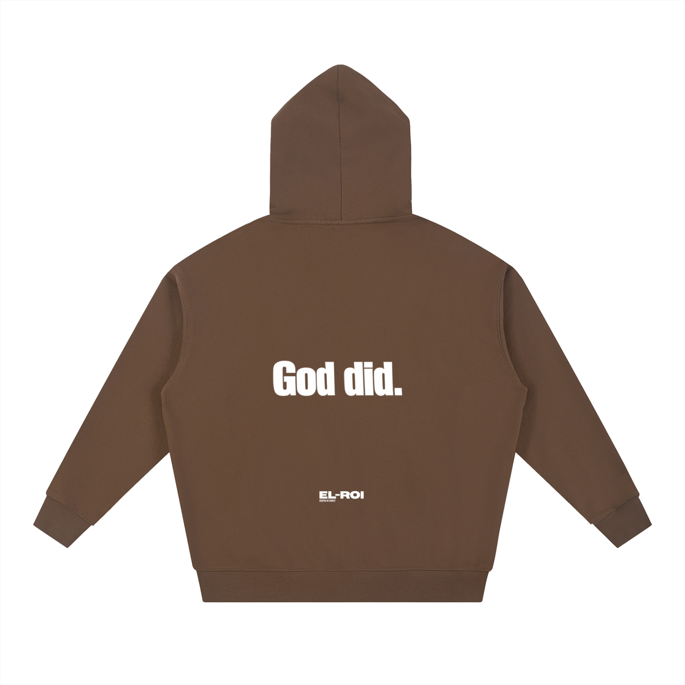 Who did? God did. Essential Hoodie