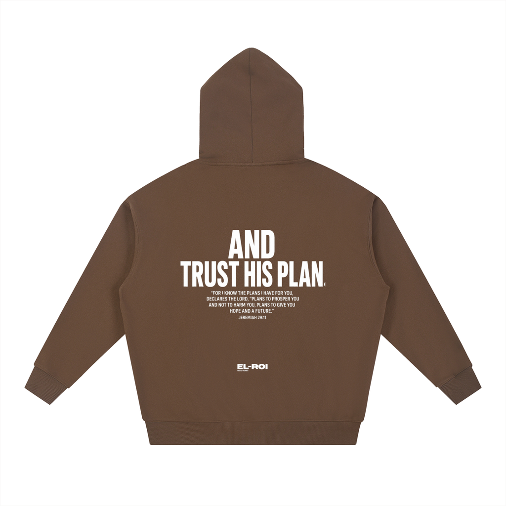 Be patient. Be ready. Trust His plan Essential Hoodie