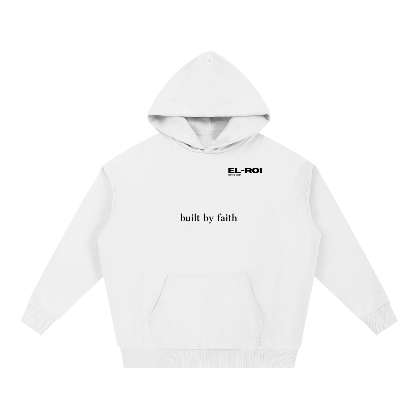 Built by faith, driven by discipline Essential Hoodie