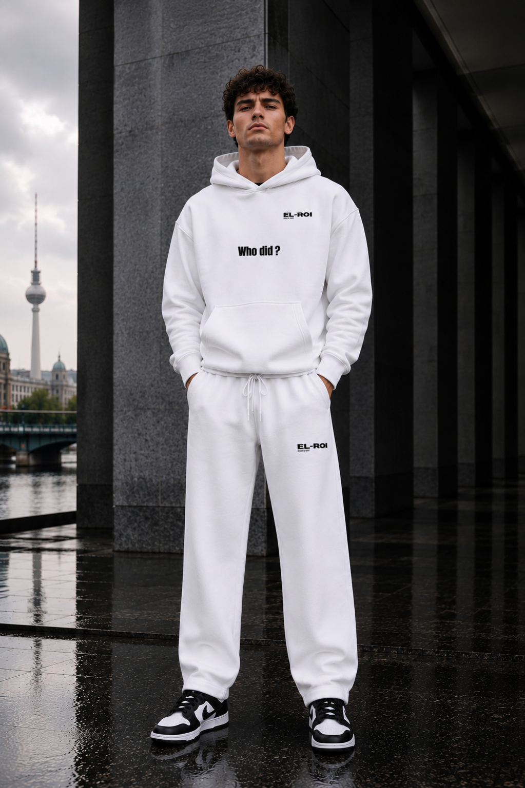 Who did? God did. Essential Hoodie