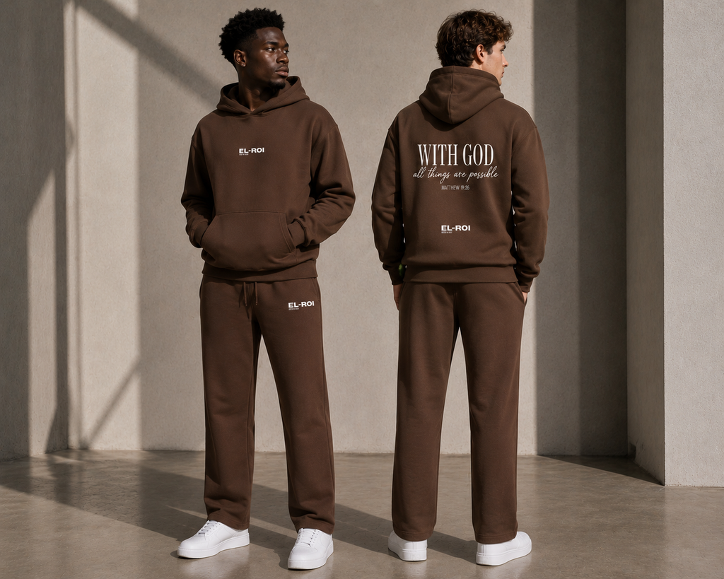 WITH GOD Essential Hoodie