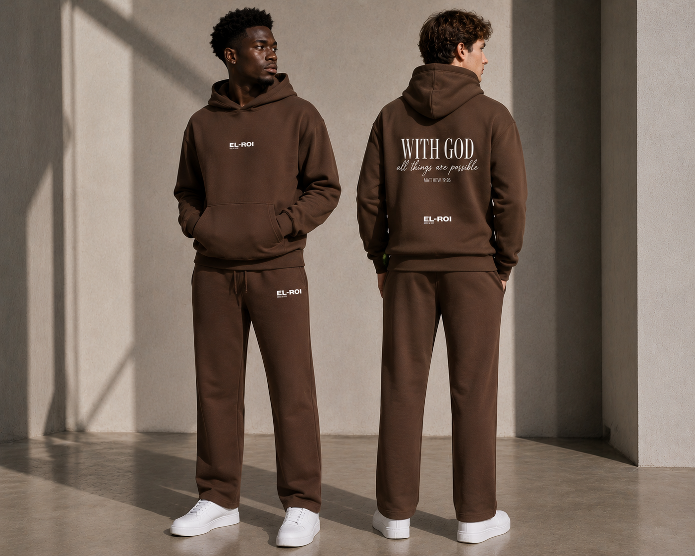 WITH GOD Essential Hoodie