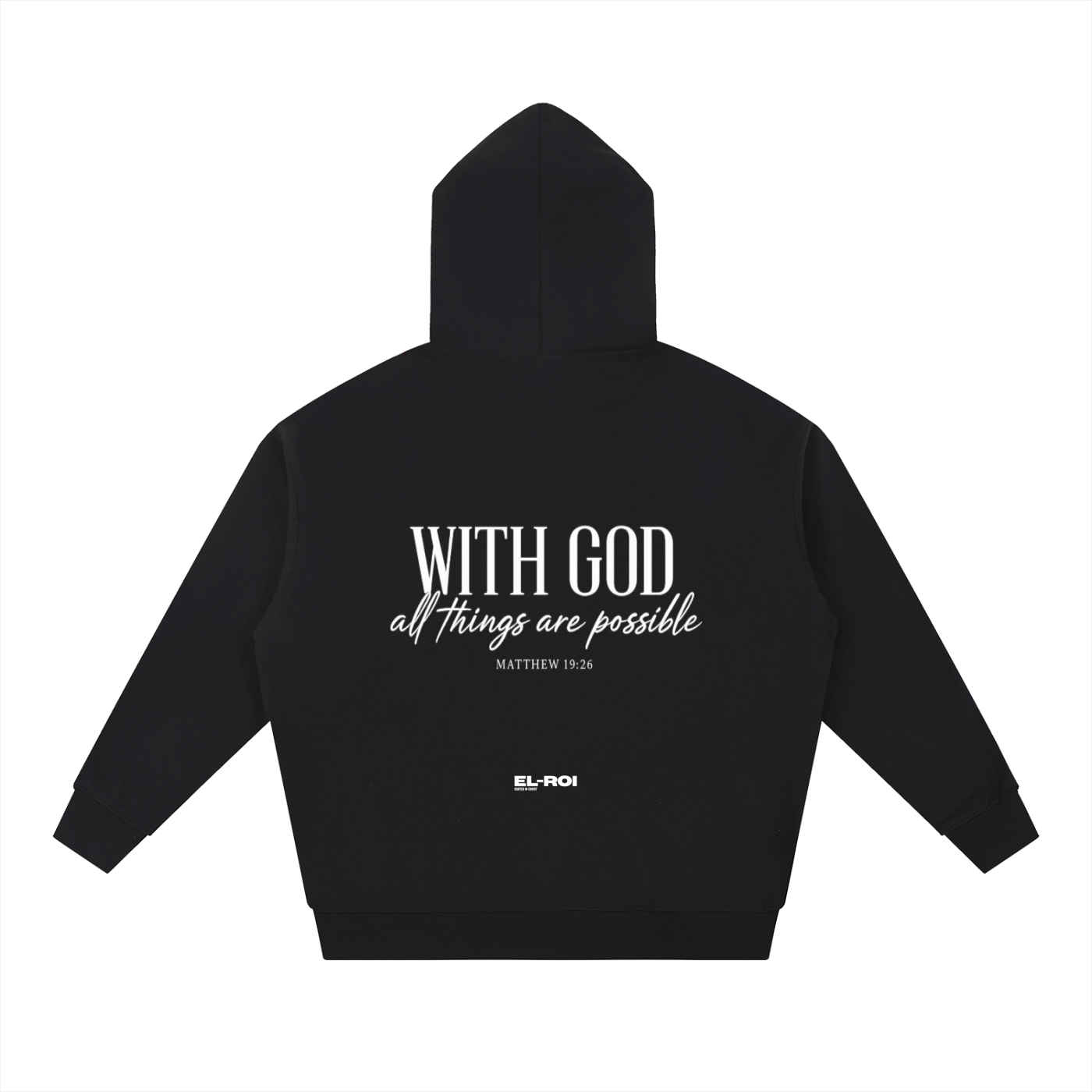 WITH GOD Essential Hoodie