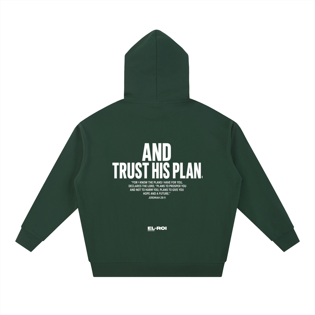Be patient. Be ready. Trust His plan Essential Hoodie