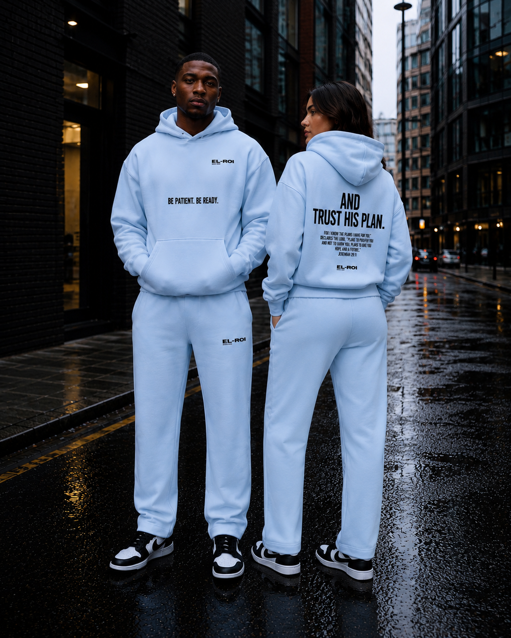Be patient. Be ready. Trust His plan Essential Hoodie