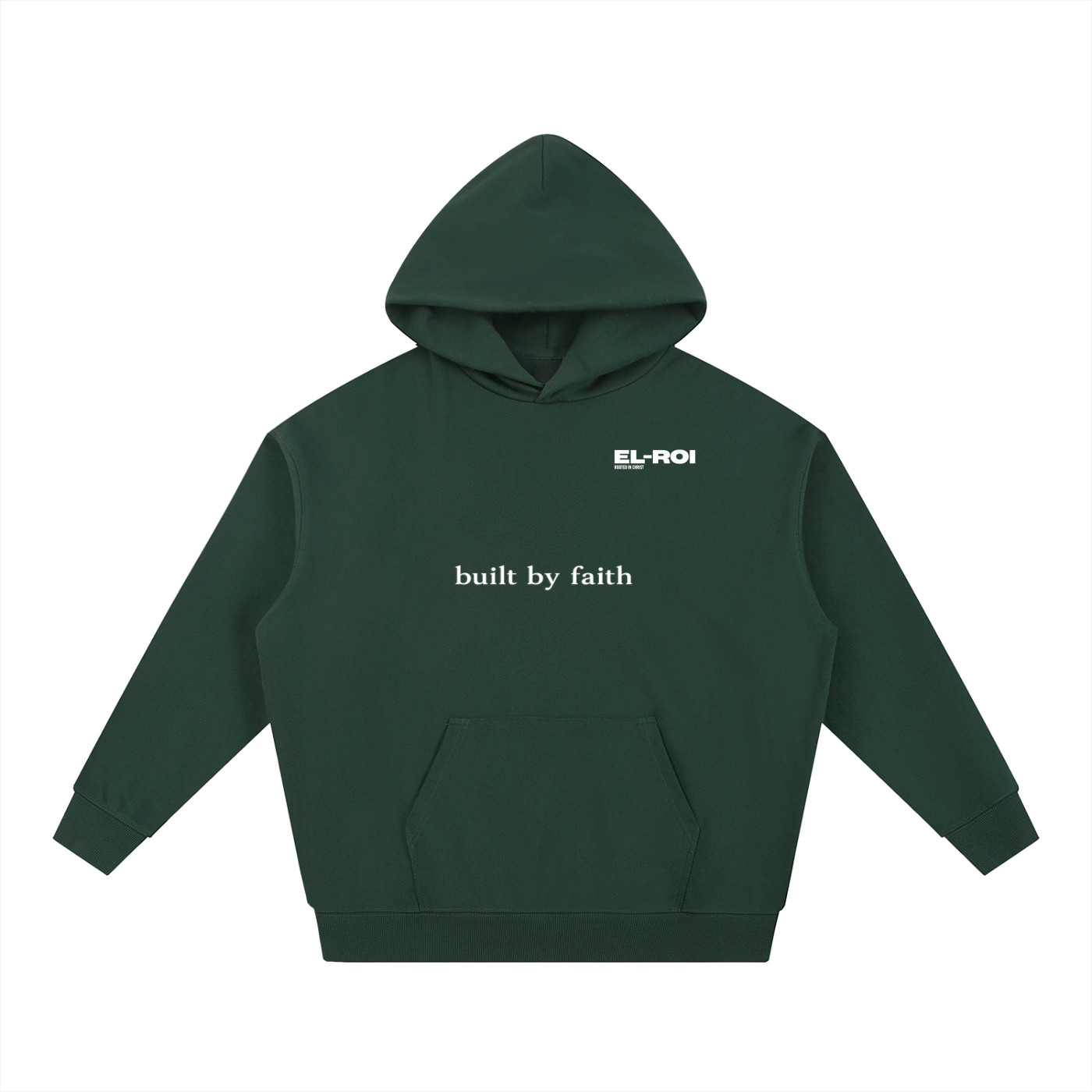 Built by faith, driven by discipline Essential Hoodie