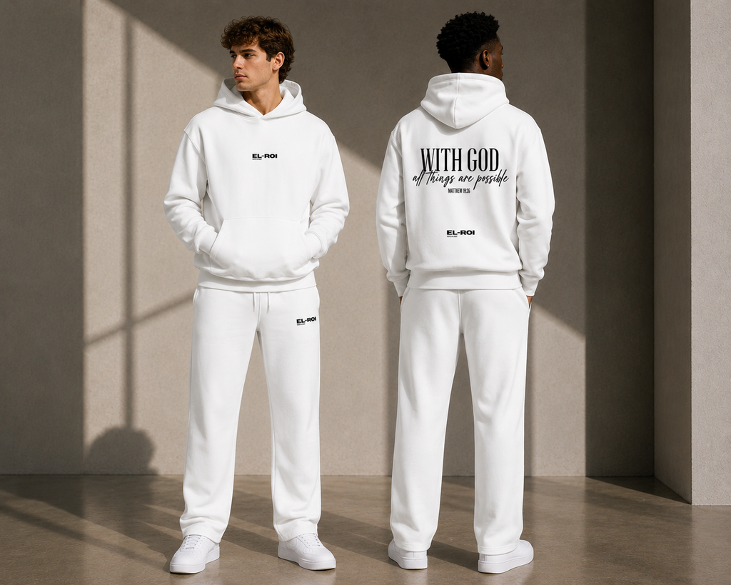 WITH GOD Essential Hoodie