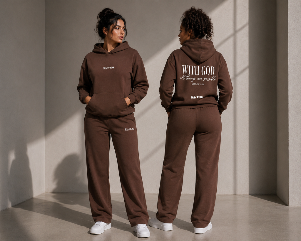 WITH GOD Essential Hoodie
