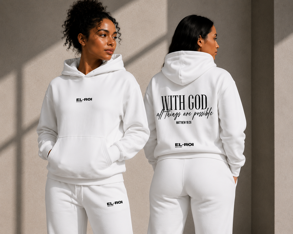 WITH GOD Essential Hoodie