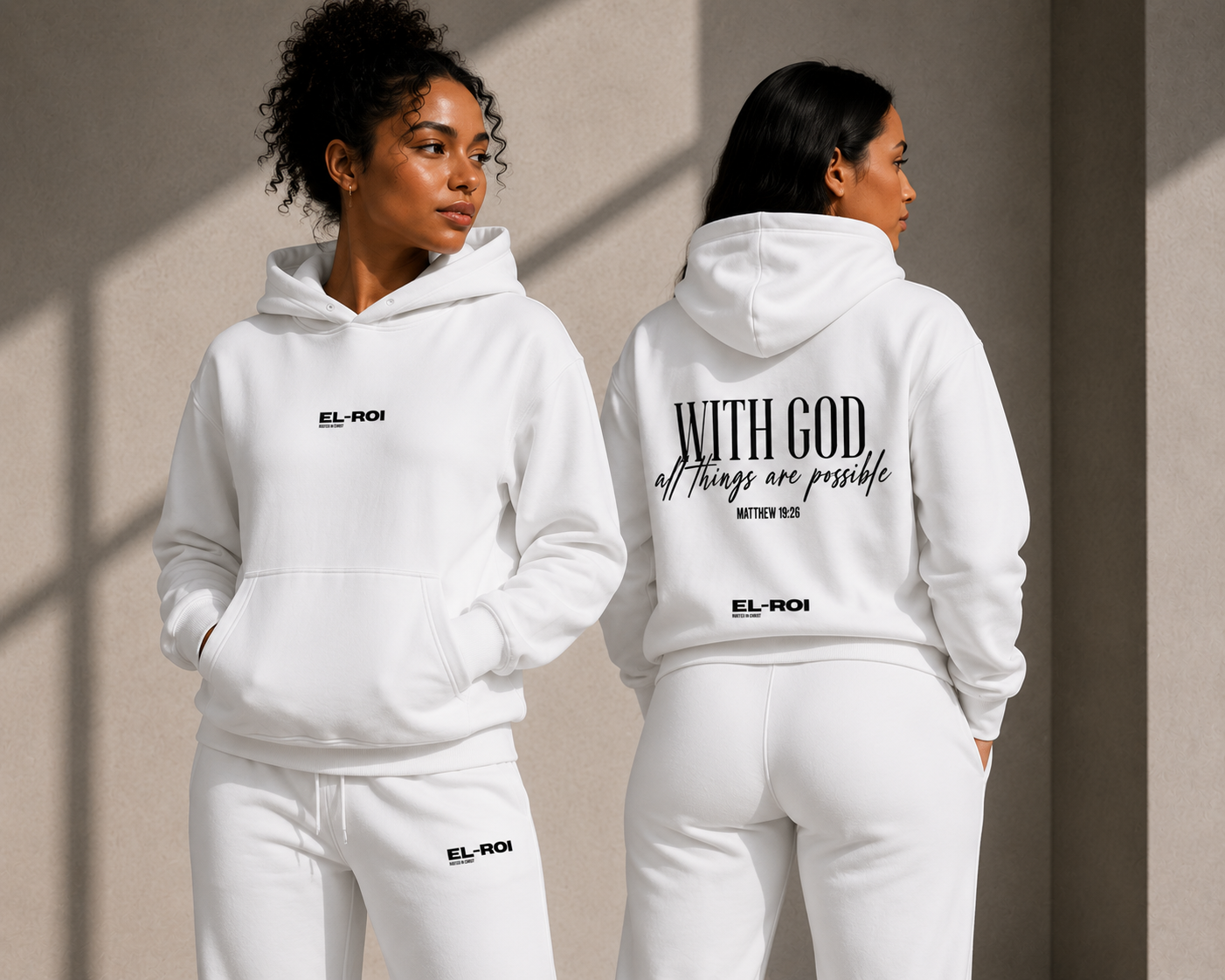 WITH GOD Essential Hoodie
