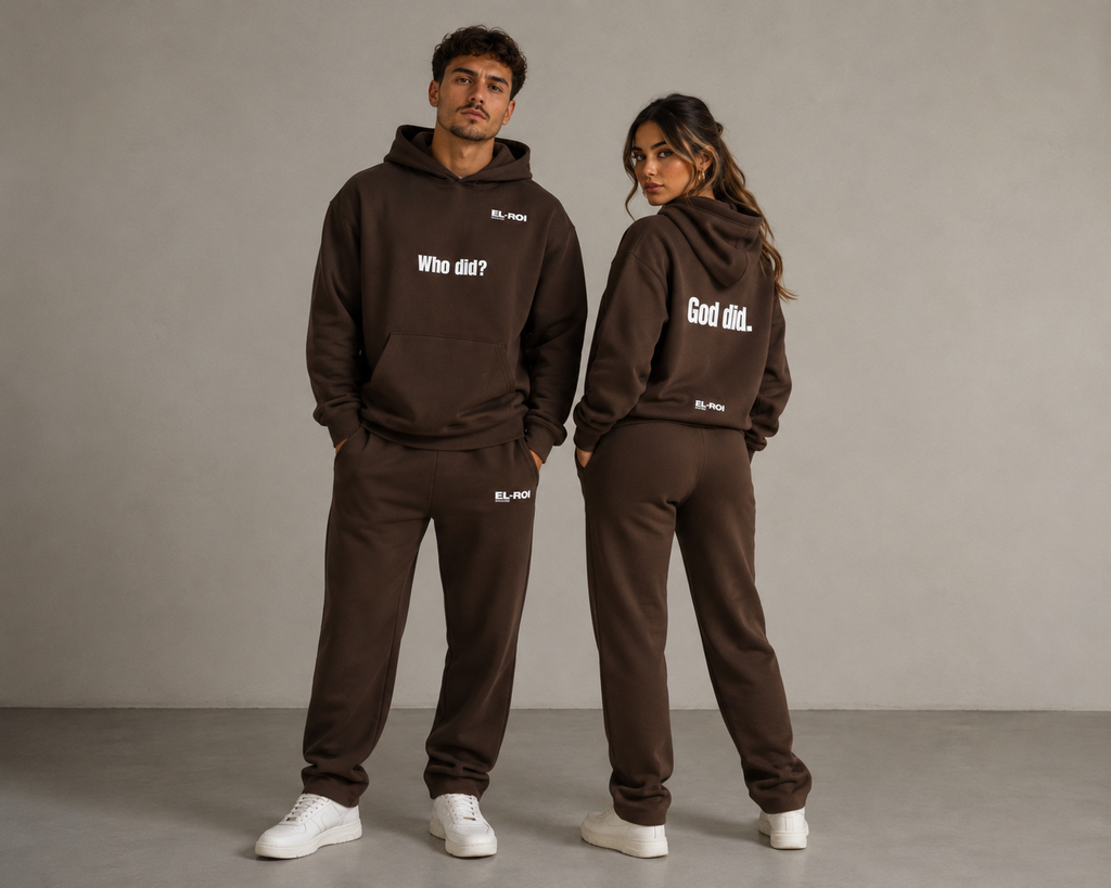 Who did? God did. Essential Hoodie