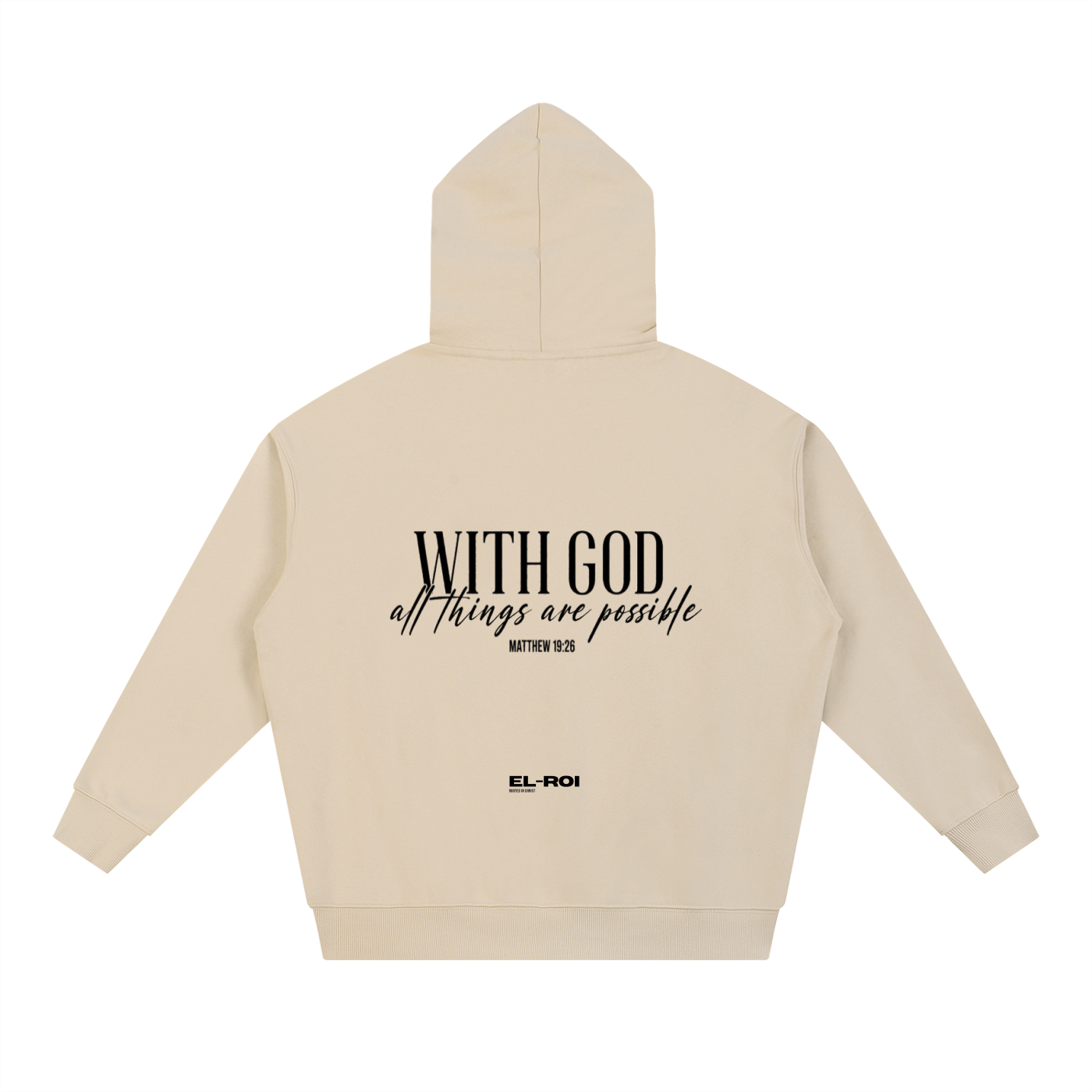 WITH GOD Essential Hoodie