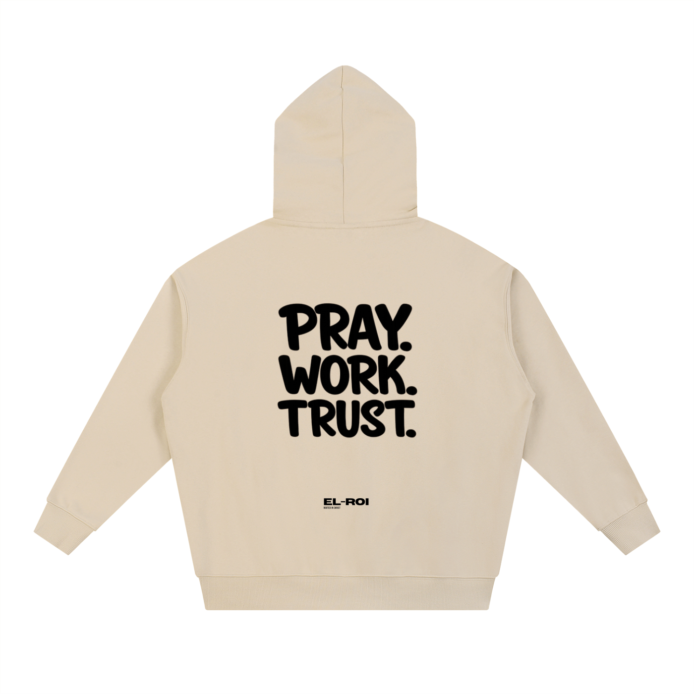 PRAY. WORK. TRUST. Essential Hoodie