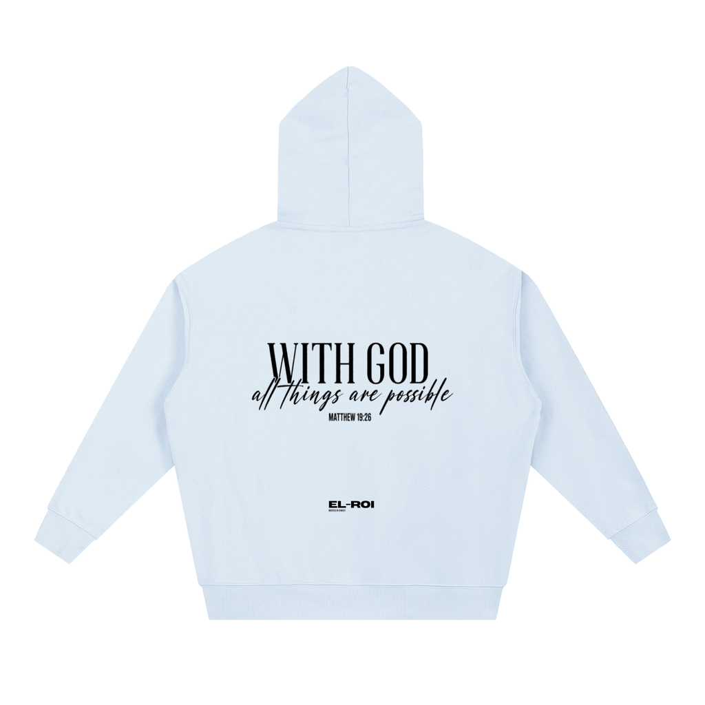 WITH GOD Essential Hoodie