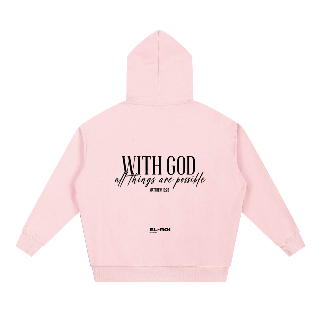 WITH GOD Essential Hoodie
