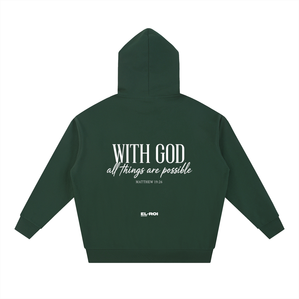 WITH GOD Essential Hoodie