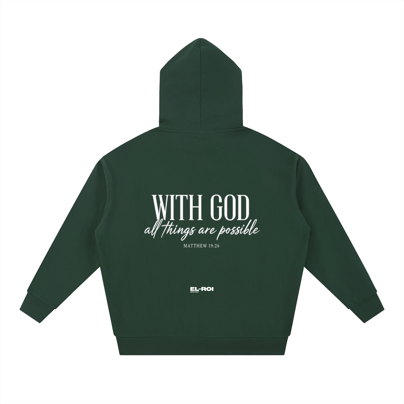 WITH GOD Essential Hoodie